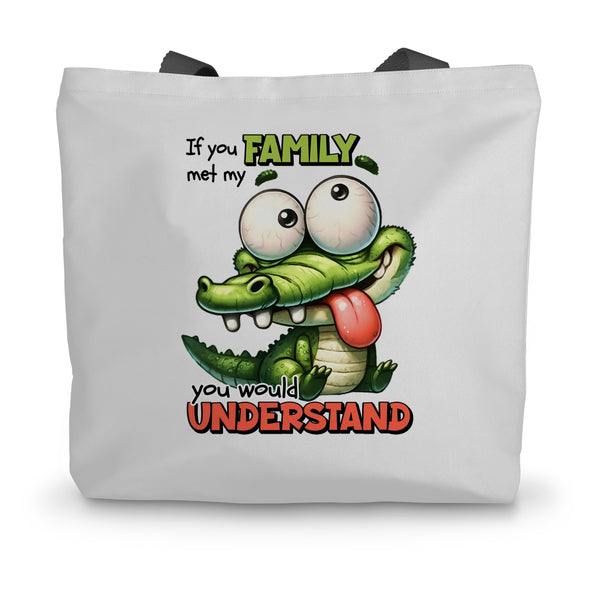 Family Canvas Tote Bag