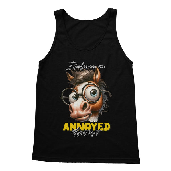 Annoyed At First Site Softstyle Tank Top